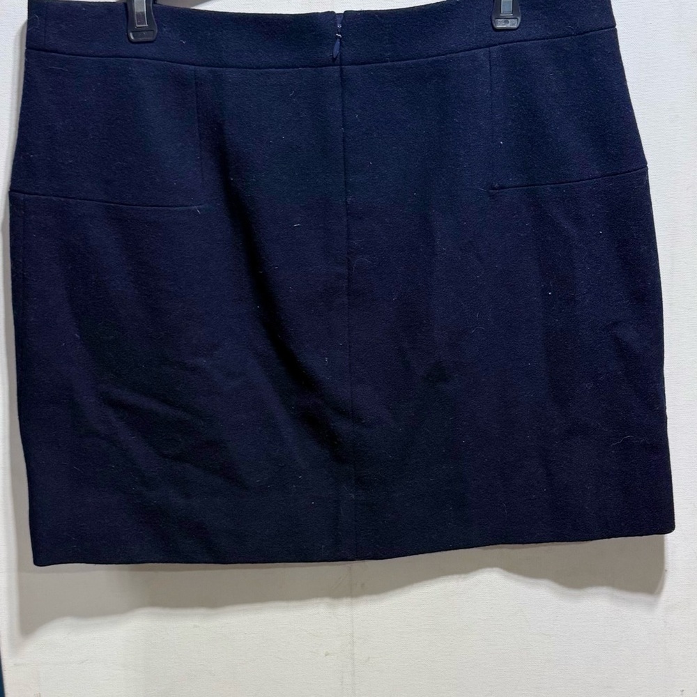 J. Crew Blue Pencil Skirt Mini Length for Work